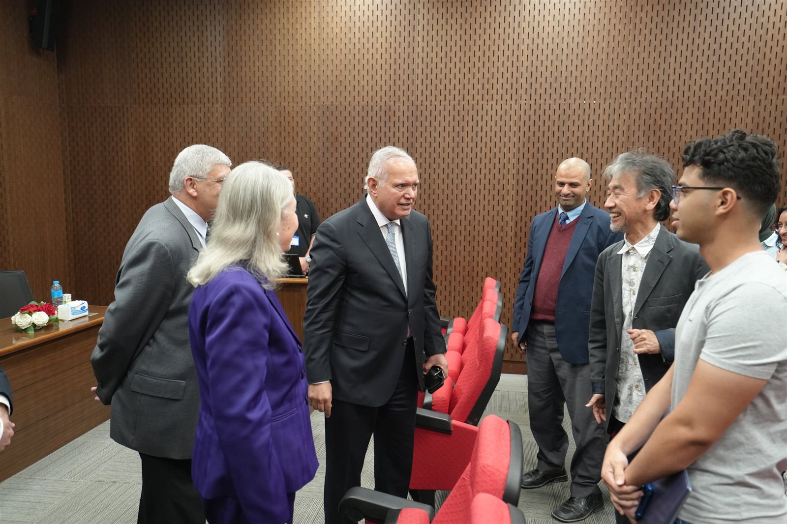 طلاب الجامعة المصرية اليابانية يتألقون في محاكاة أممية بحضور السفير محمد العرابي