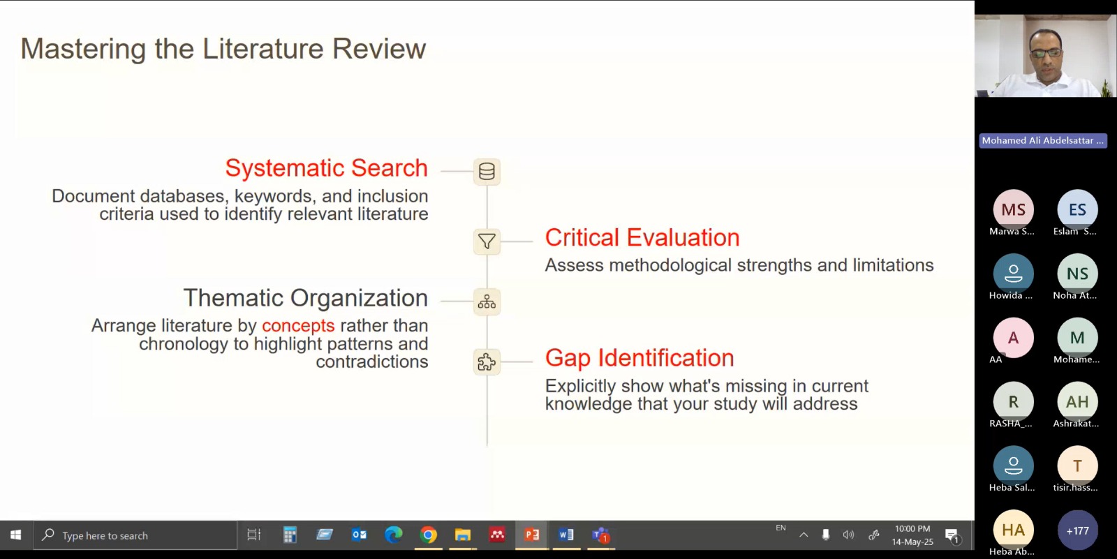 جامعة حلوان تعزز قدرات باحثيها بورشة عمل عن التميز في النشر العلمي الدولي