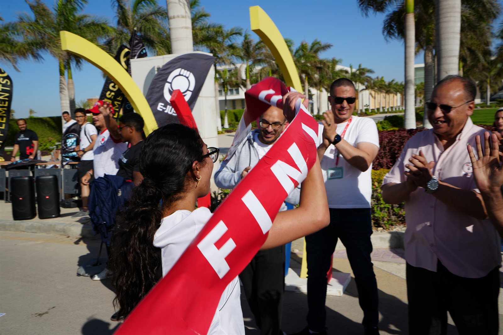 الجامعة المصرية اليابانية تستضيف أول ماراثون طلابي داخل الحرم الجامعي