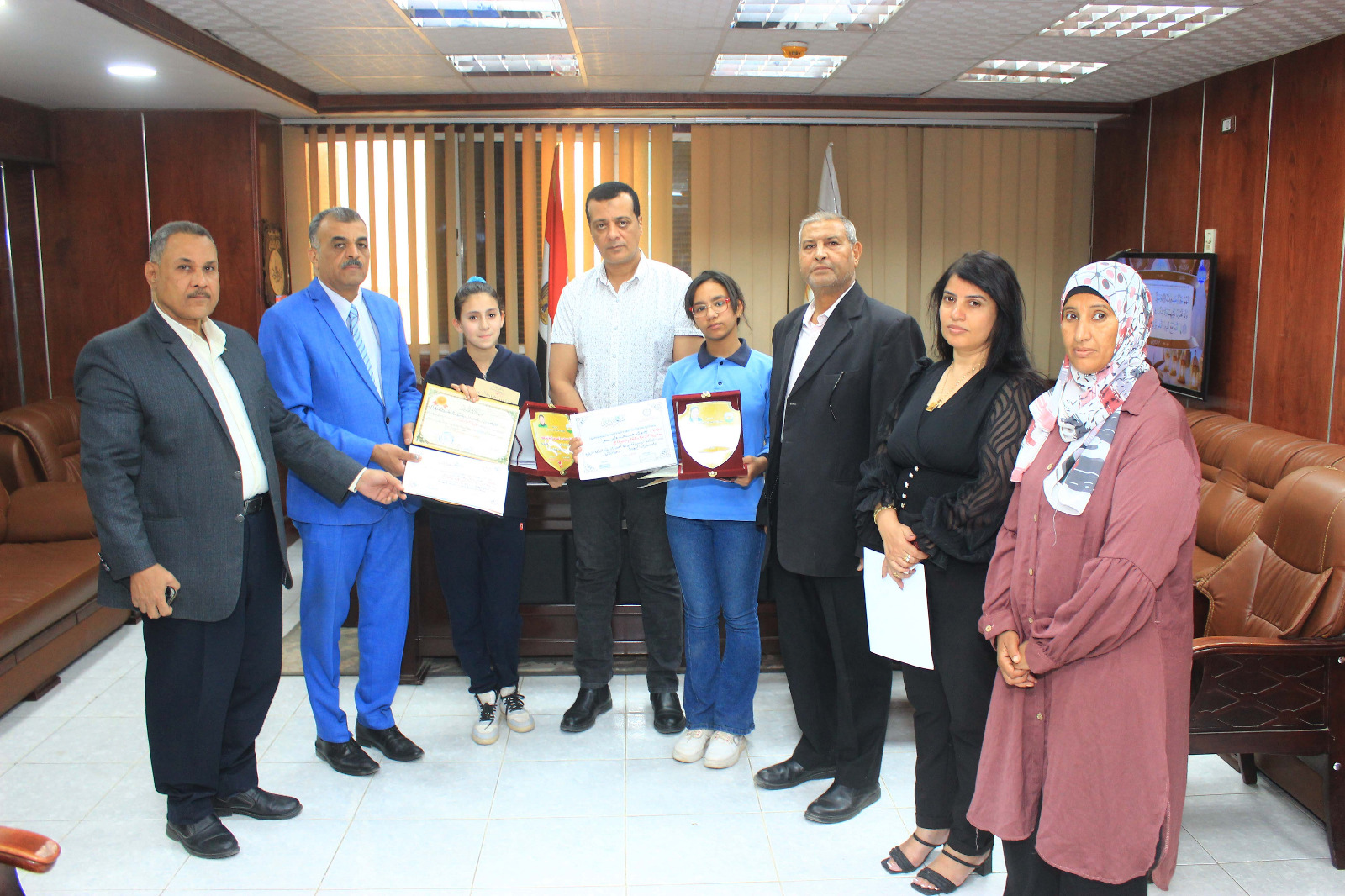 تألق تعليم سوهاج وتكريم وطني للطلاب والمعلمين الأوائل