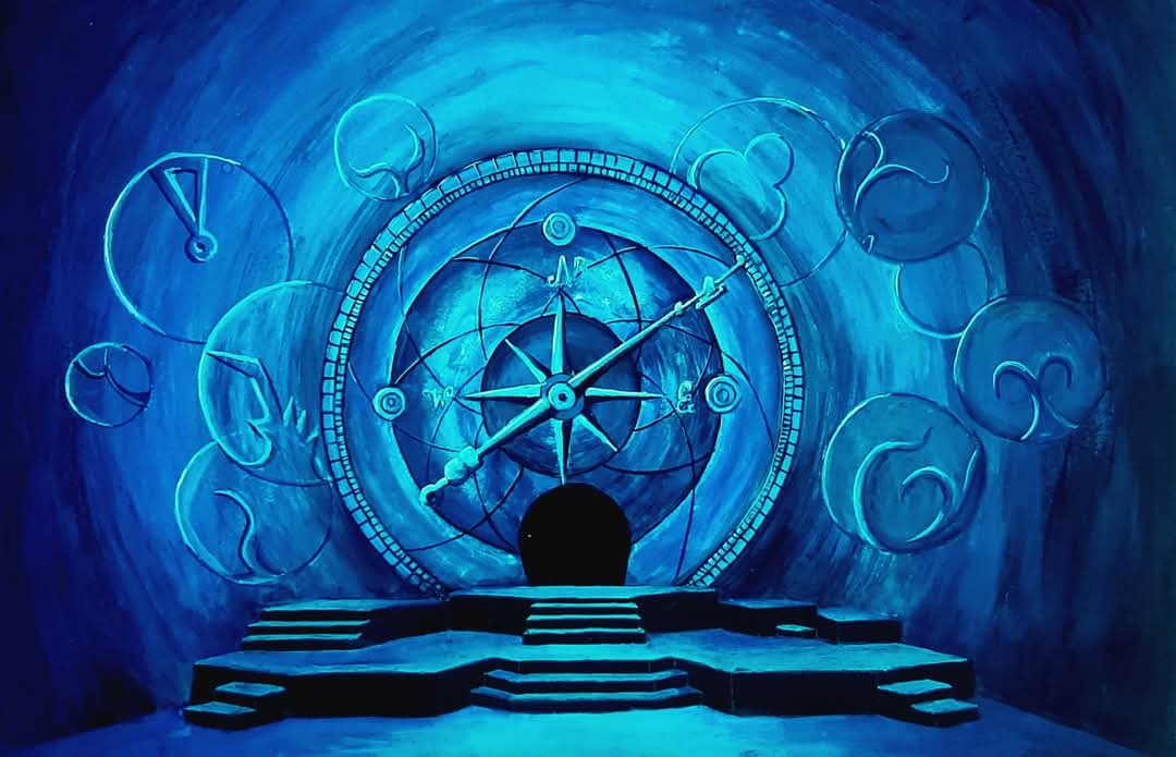 إبداع طلاب جامعة حلوان في تصميم الديكور المسرحي