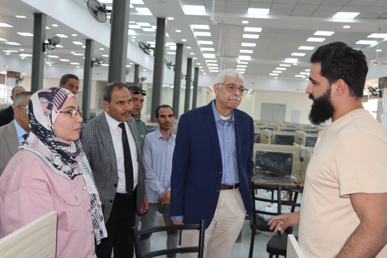 جامعة المنوفية تُحدث نقلة نوعية في مراكز القياس والتقويم