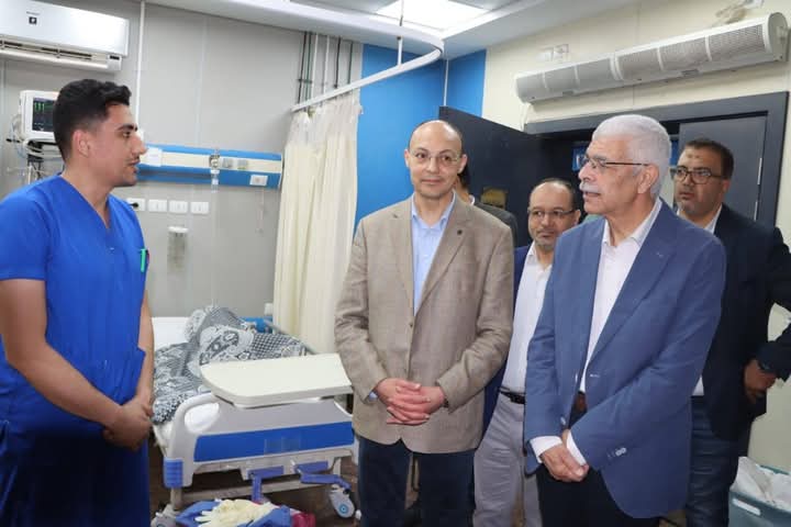 جولة العيد لرئيس جامعة المنوفية ترفع جاهزية المستشفيات الجامعية