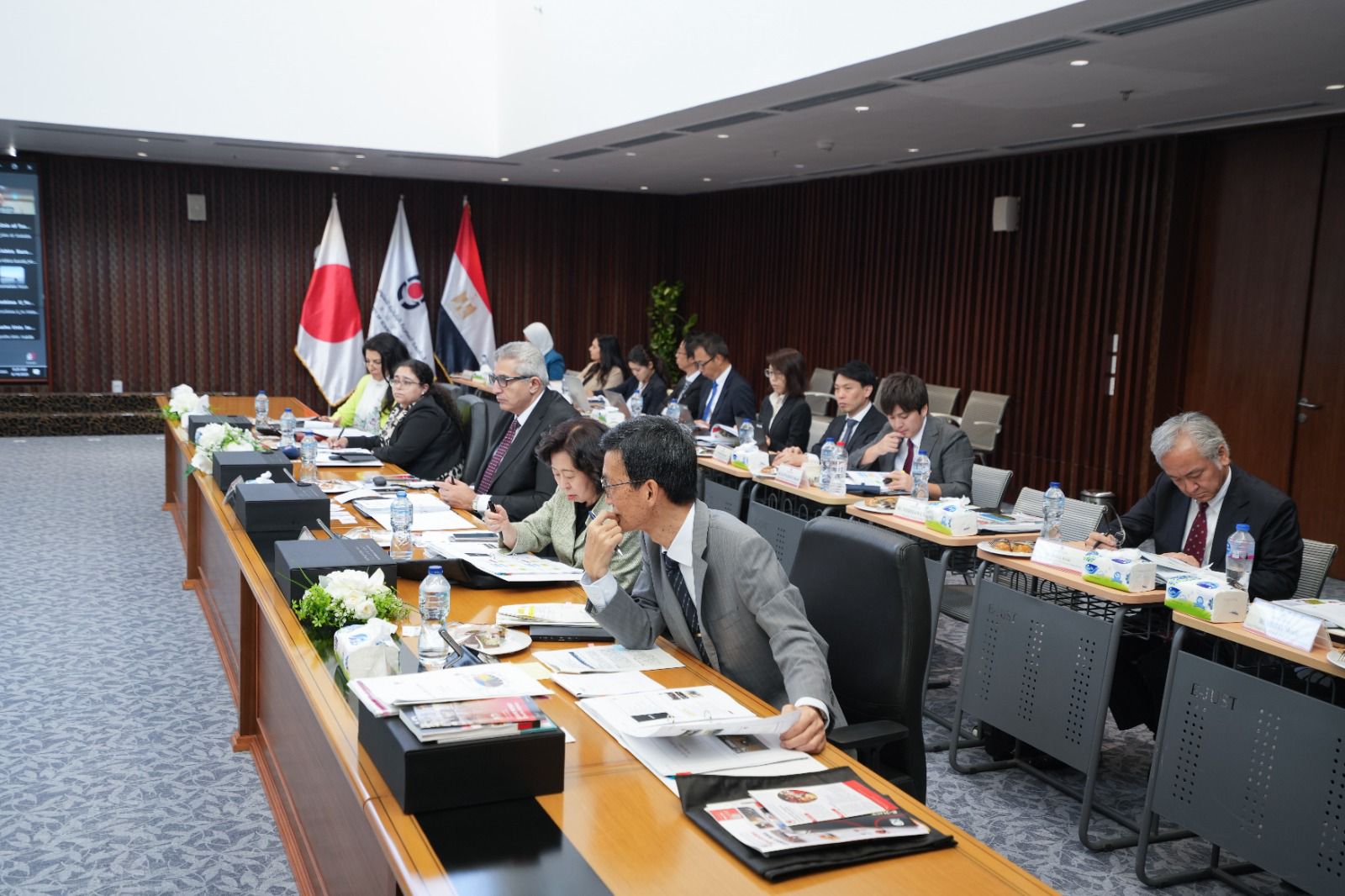 بدء ‎اجتماع مجلس أمناء الجامعة المصرية اليابانية فى دورته ال ٣٠