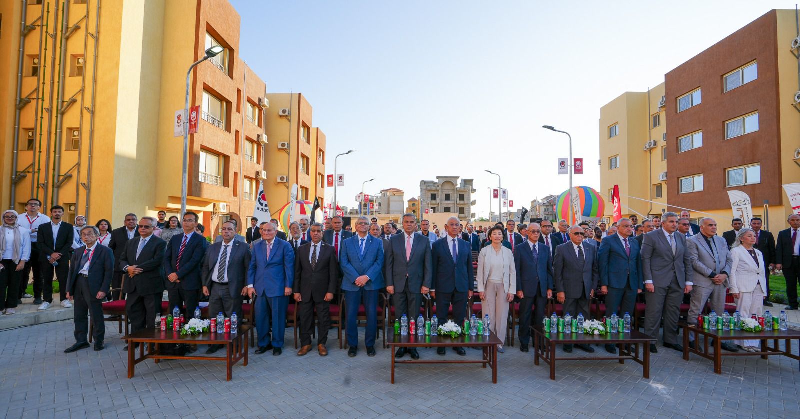 افتتاح مجمع المدن الجامعية الجديد في الجامعة المصرية اليابانية