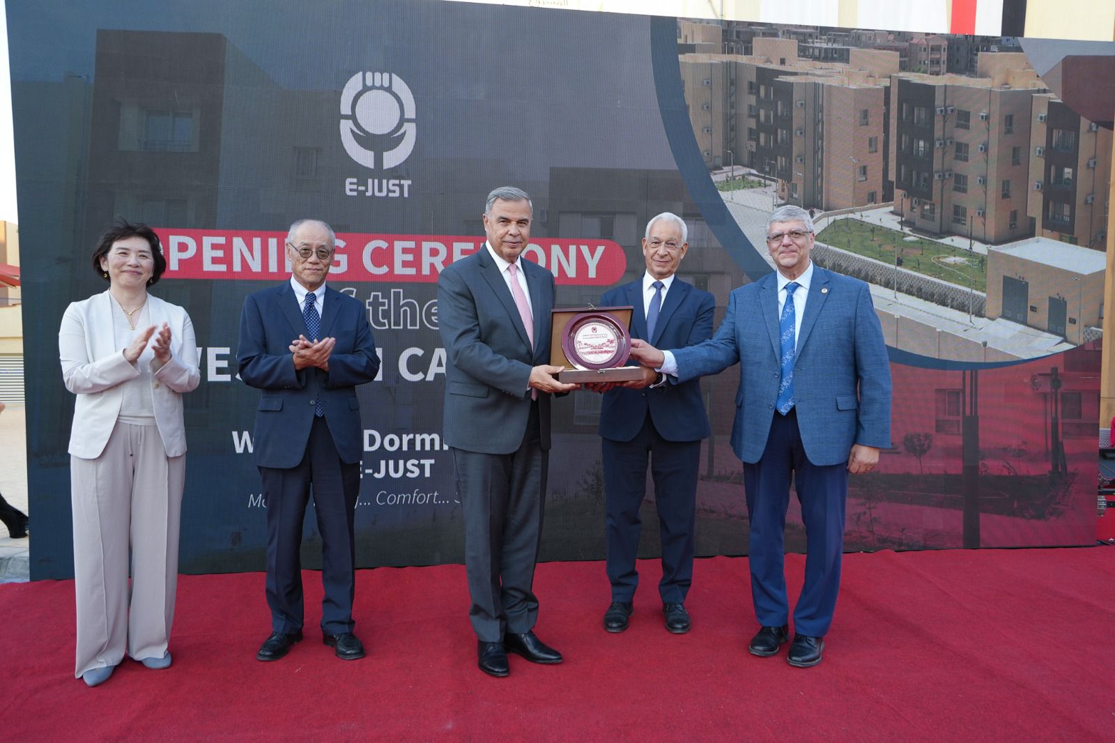 افتتاح مجمع المدن الجامعية الجديد في الجامعة المصرية اليابانية