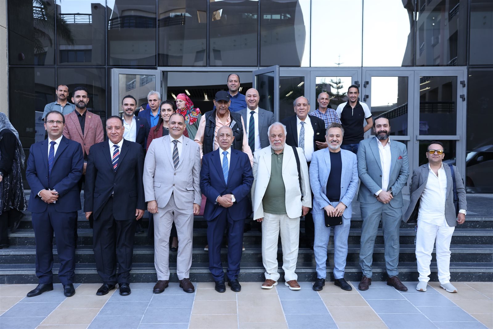 قامات فنية وإعلامية تزين حفل مشروعات تخرج طلاب قسم الإعلام بكلية الإدارة والتكنولوجيا