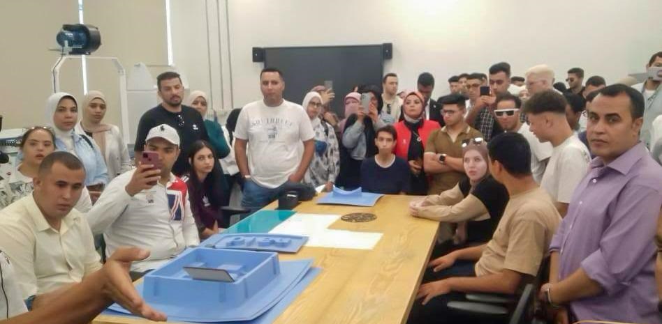 جامعة طنطا تنظم زيارة لطلاب ذوي الهمم لتعزيز الوعي الوطني بالعاصمة