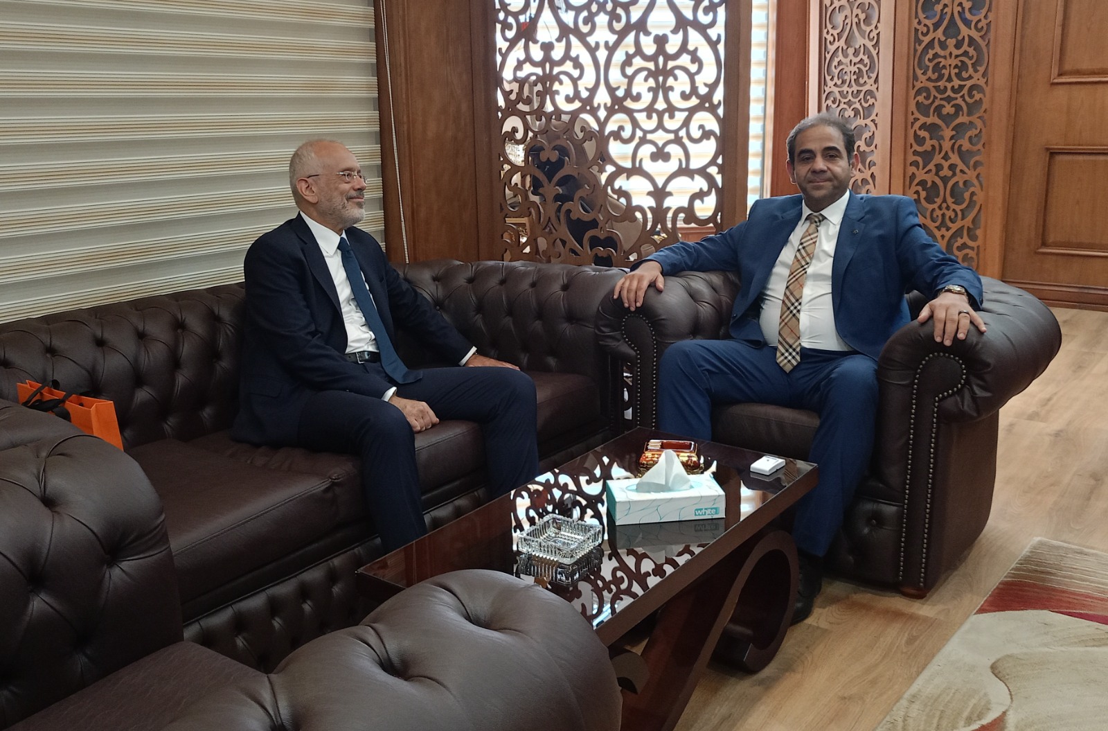 رئيس جامعة بورسعيد يبحث شراكات جديدة مع الجامعات اليونانية