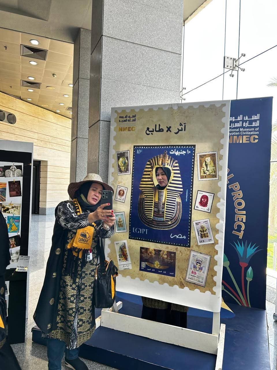 جامعة حلوان تُبدع في فعالية بالمتحف القومي للحضارة المصرية