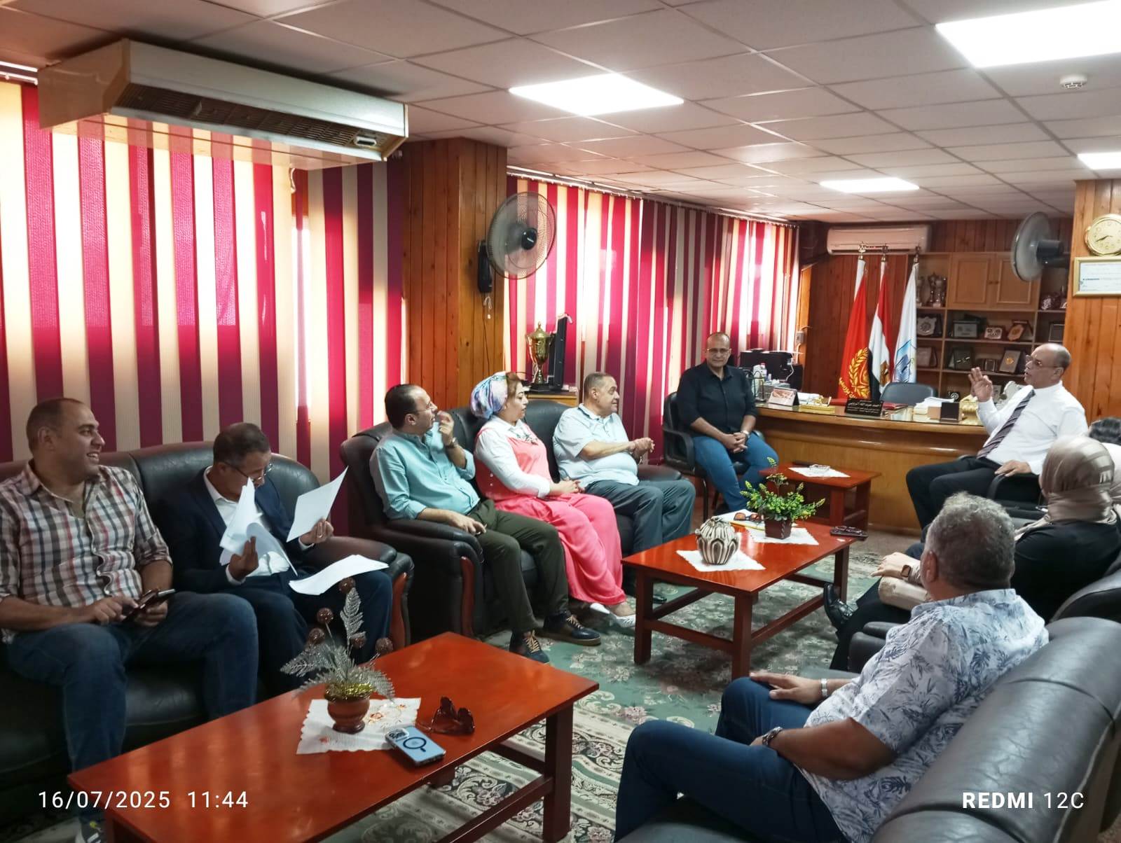 رئيس جامعة بورسعيد يتابع جاهزية الكليات استعدادًا للعام الدراسي الجديد