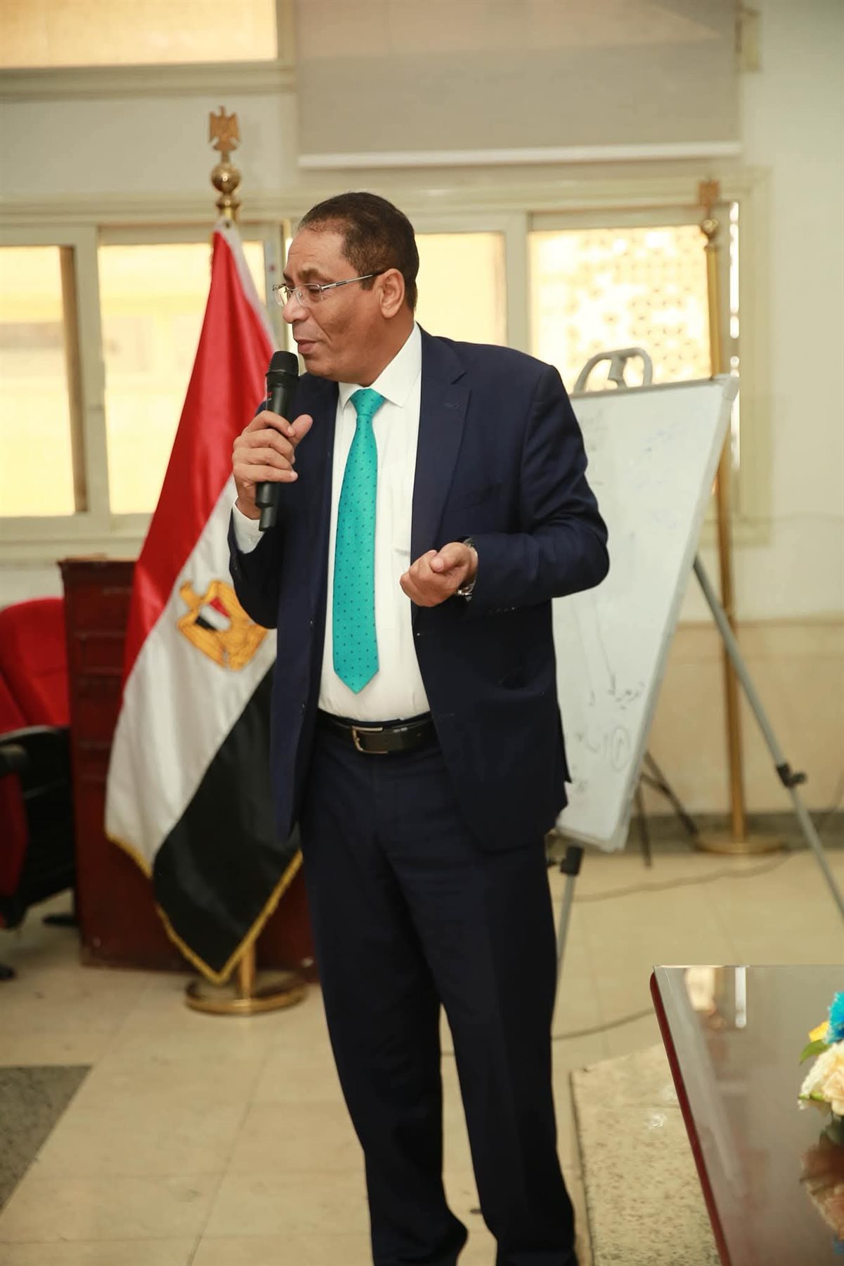 كلية التجارة جامعة حلوان تنظم ندوة علمية حول مستقبل الأمن القومي المصري