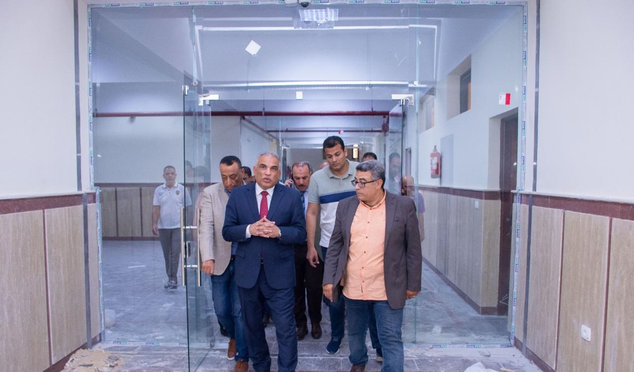 جولة تفقدية شاملة بمقر الجامعة الأهلية
