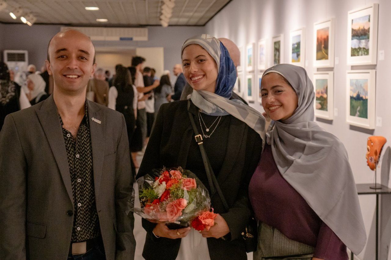 150 لوحة رقمية بختام معرض جامعة مصر للمعلوماتية بدار الأوبرا المصرية