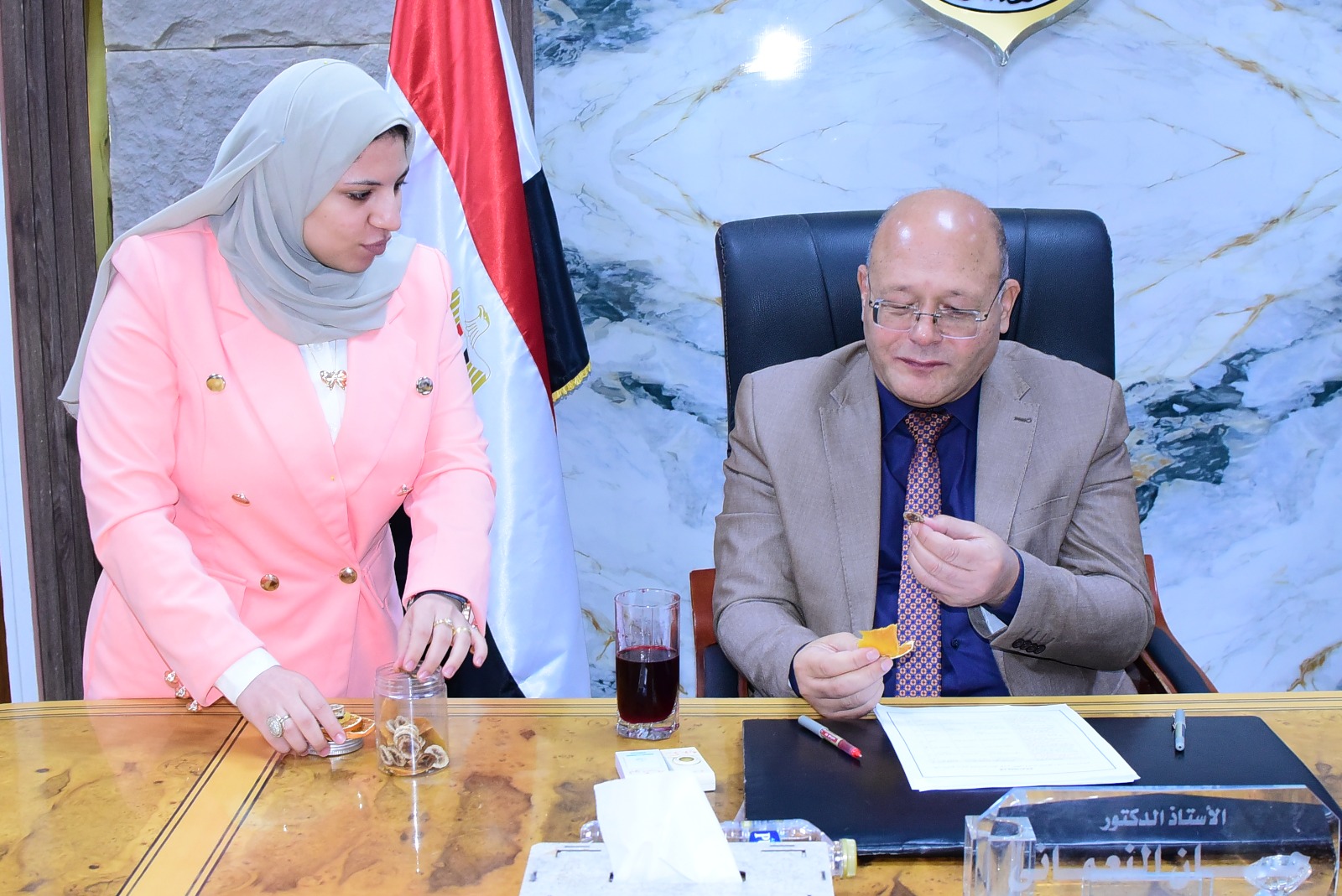 جامعة سوهاج تدعم رواد الأعمال الشباب لتحقيق التنمية 2030