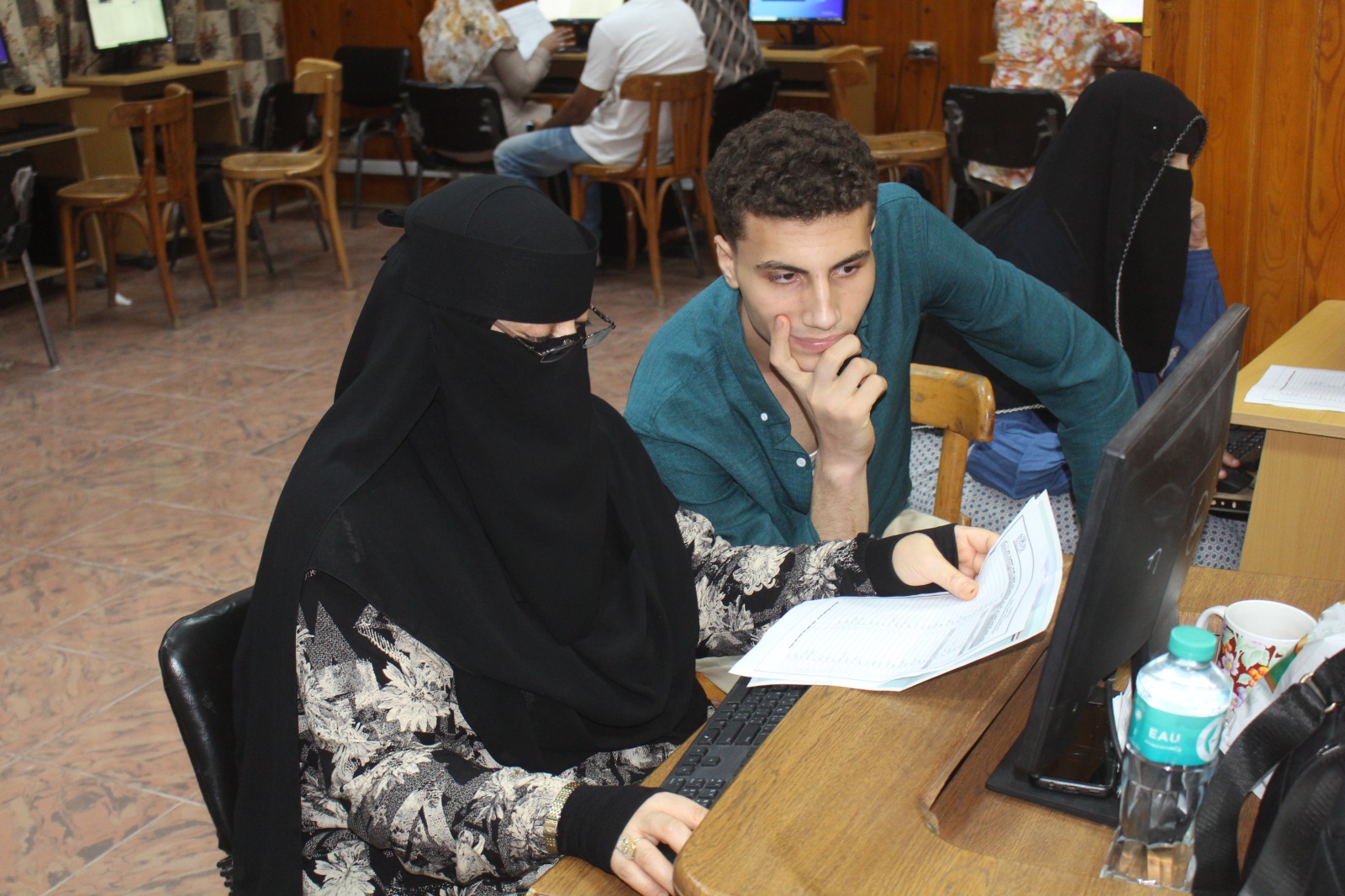 معامل الحاسبات تواصل دعم طلاب الثانوية العامة في تنسيق الجامعات 2025