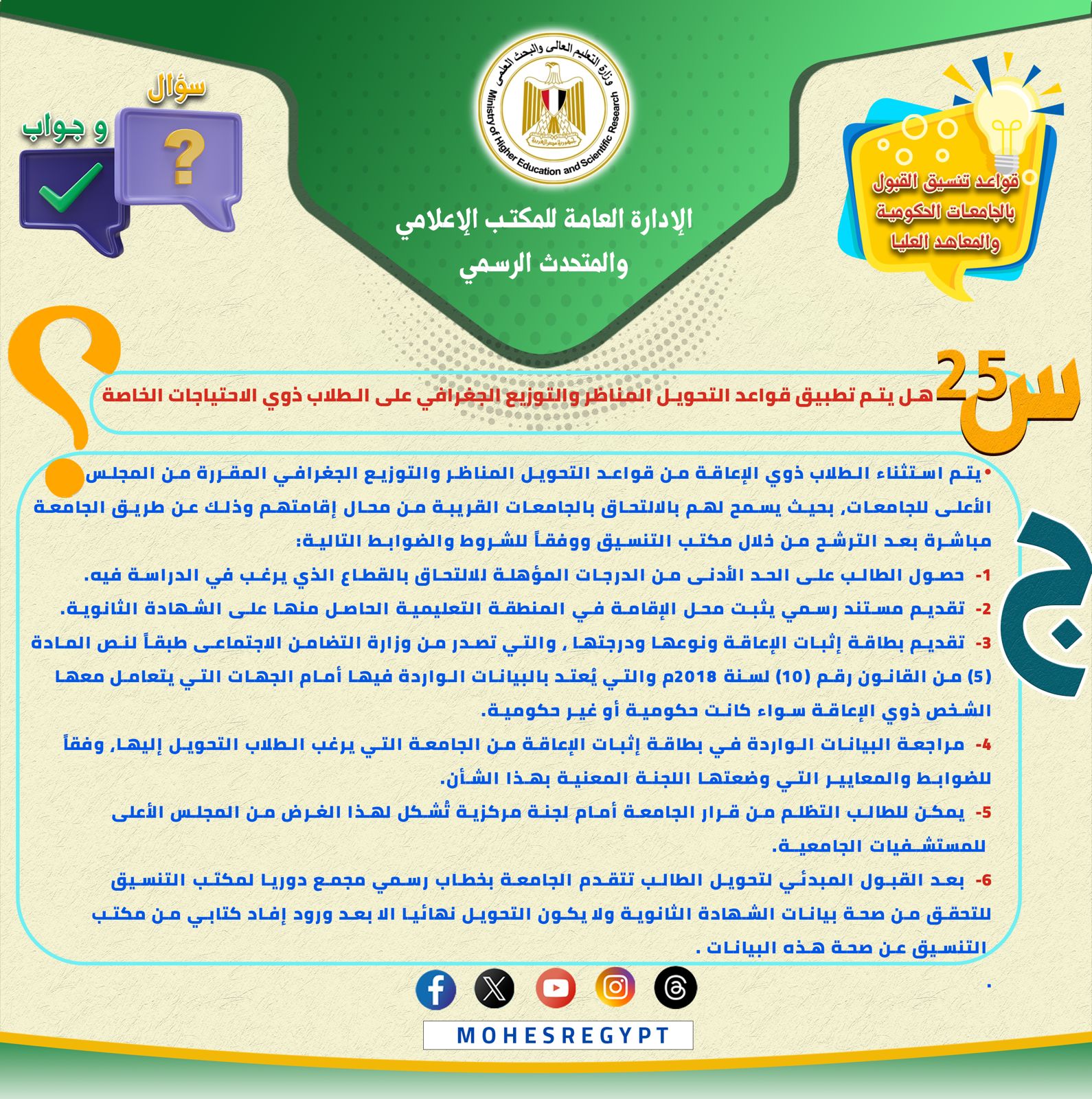 تنسيق المرحلة الثانية 2025