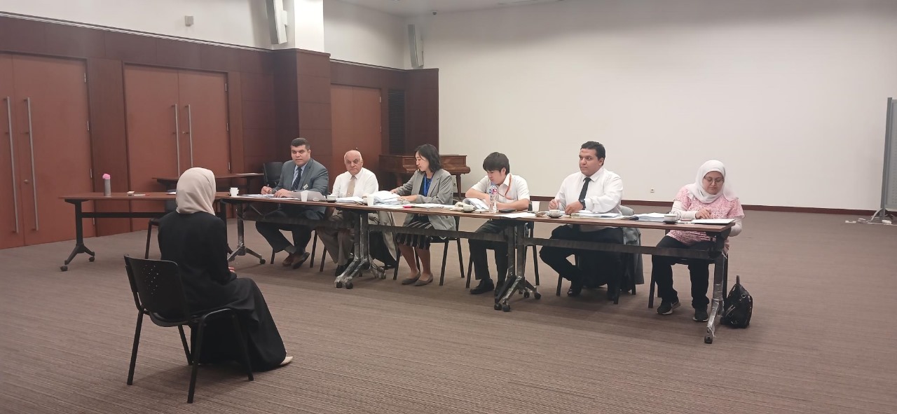 انتهاء أعمال لجنة المقابلات الشخصية للمرشحين لمنحة الحكومة اليابانية للطلاب والباحثين 