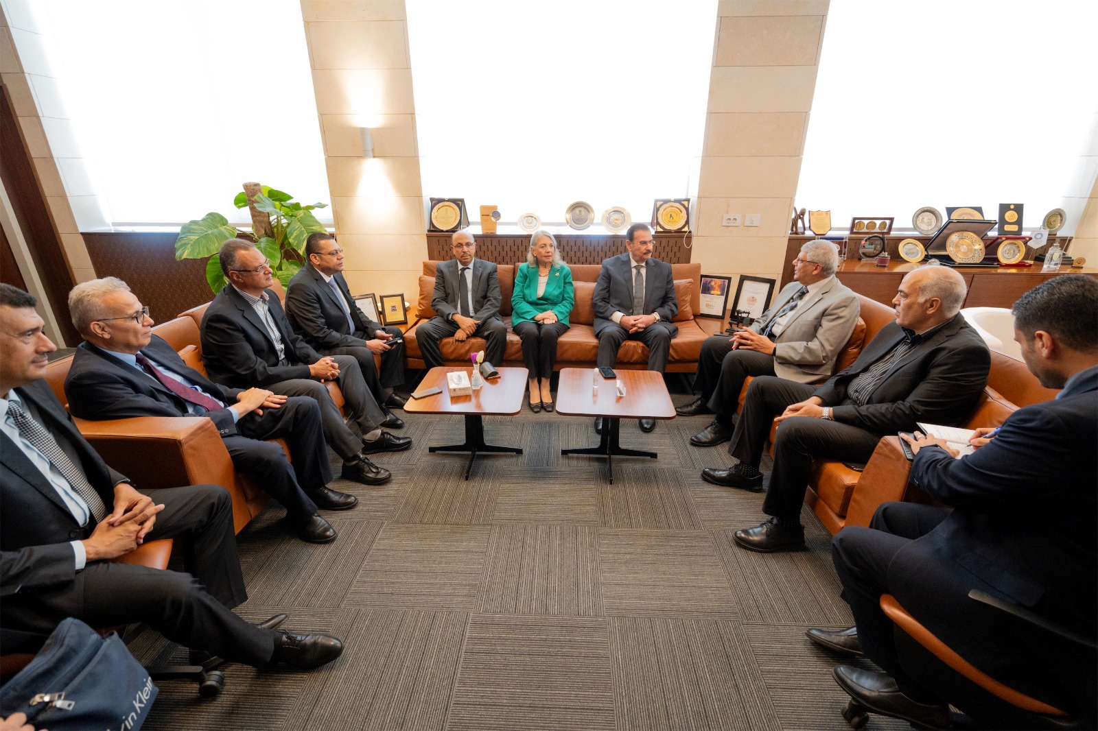 الجامعة المصرية اليابانية تبحث تعزيز الشراكة في الهيدروجين الأخضر مع أبو قير للأسمدة