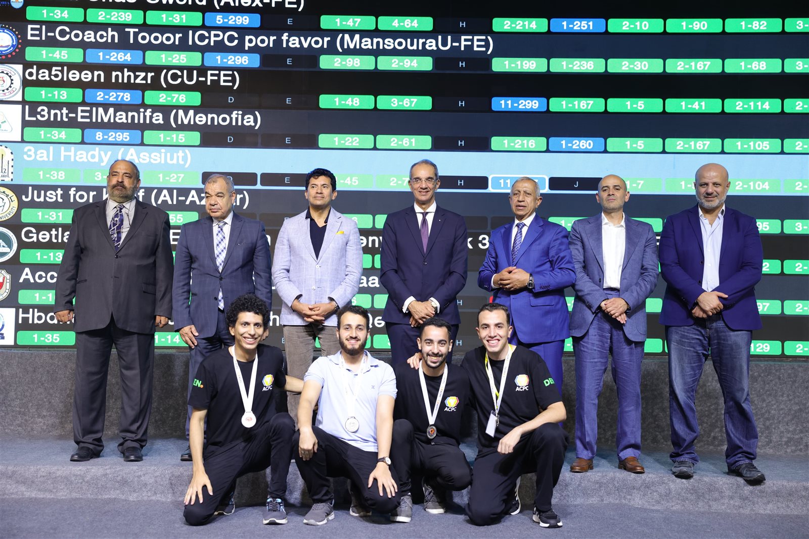 الأكاديمية العربية للعلوم والتكنولوجيا تحتفل بأبطال المسابقة المصرية للبرمجة ECPC