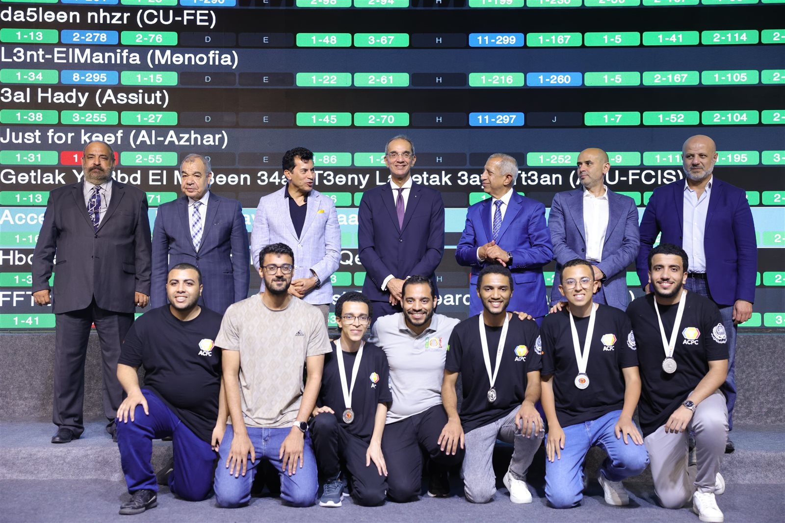 الأكاديمية العربية للعلوم والتكنولوجيا تحتفل بأبطال المسابقة المصرية للبرمجة ECPC