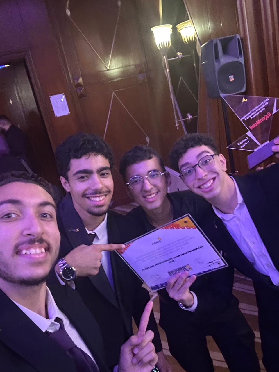 جامعة حلوان تحقق إنجازًا تاريخيًا بفريق Enactus HITU