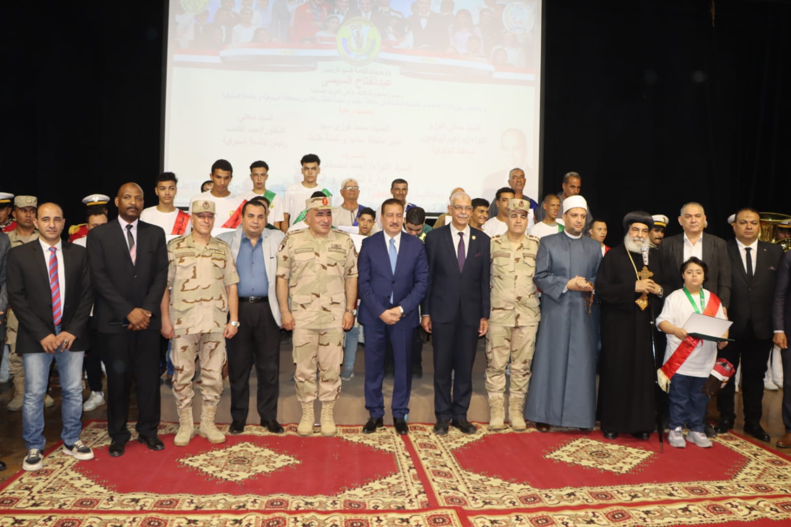 جامعة المنوفية تكرم ذوي الهمم بتوزيع شهادات الإعفاء من الخدمة العسكرية