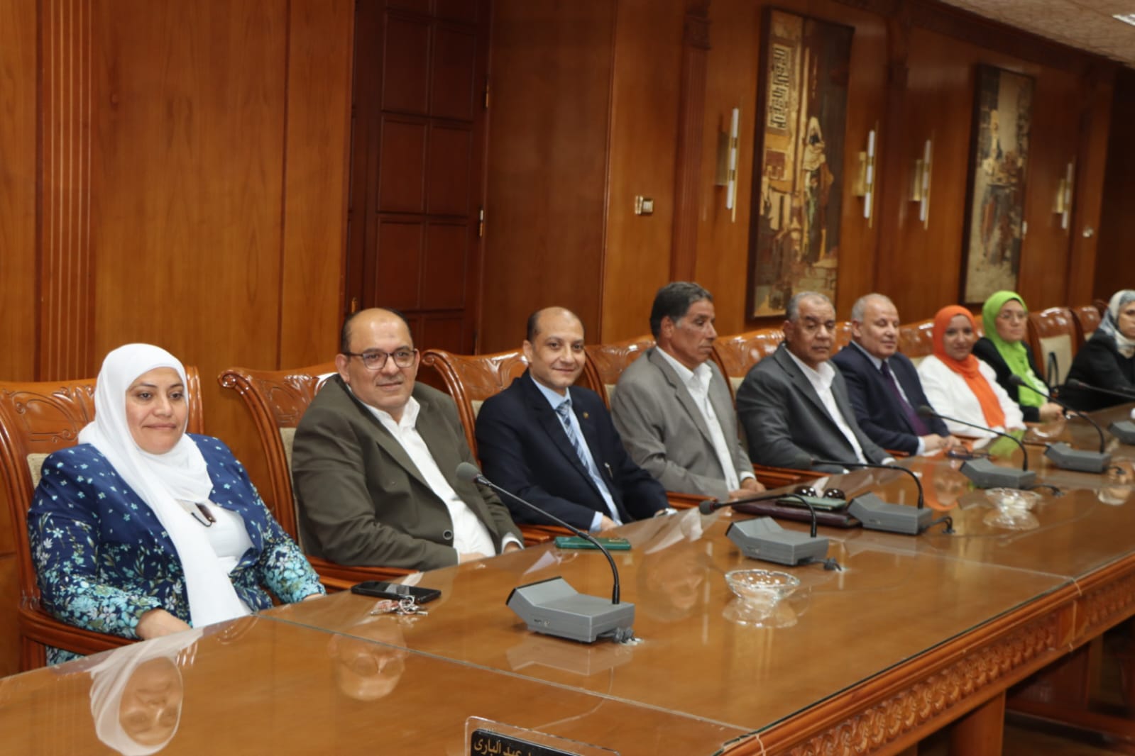 جامعة المنوفية تطلق استراتيجية جديدة لتطوير الجهاز الإداري