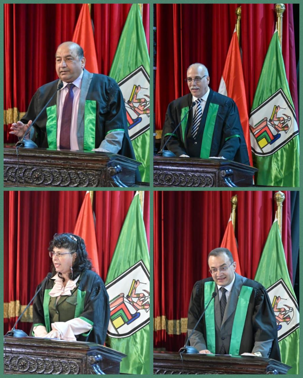 جامعة القاهرة تحتفل بتخرج دفعة كلية الزراعة 2025