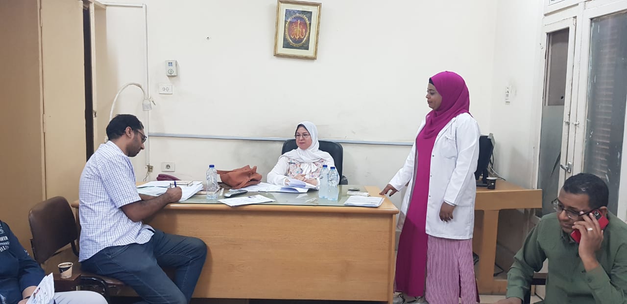 جامعة سوهاج تجري الكشف الطبي على الطلاب الجدد من ذوي الإعاقة