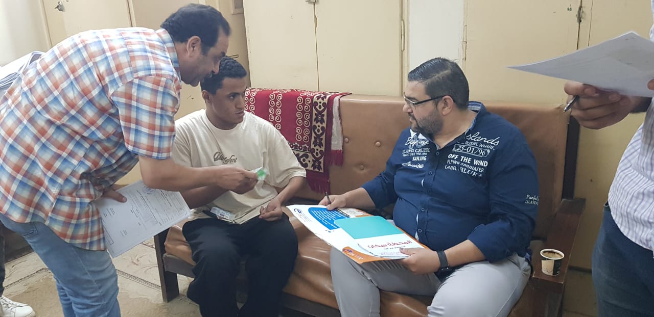 جامعة سوهاج تجري الكشف الطبي على الطلاب الجدد من ذوي الإعاقة