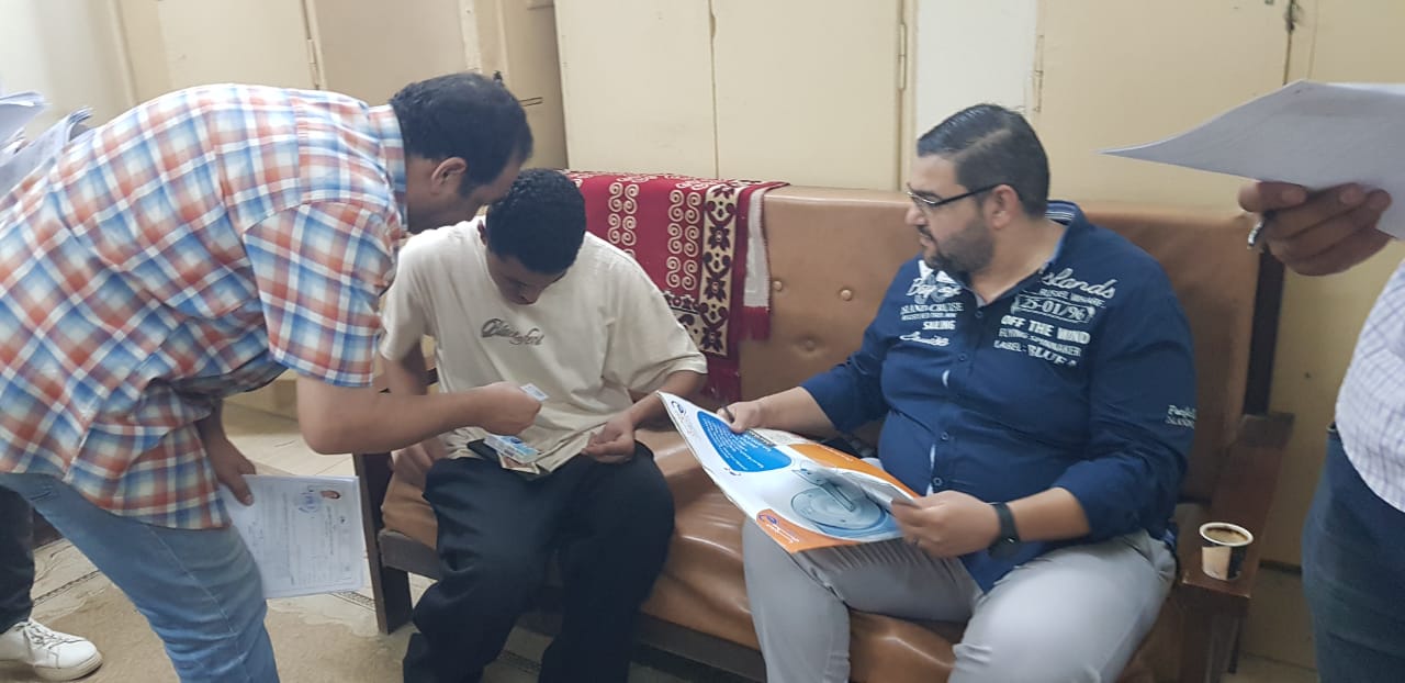 جامعة سوهاج تجري الكشف الطبي على الطلاب الجدد من ذوي الإعاقة