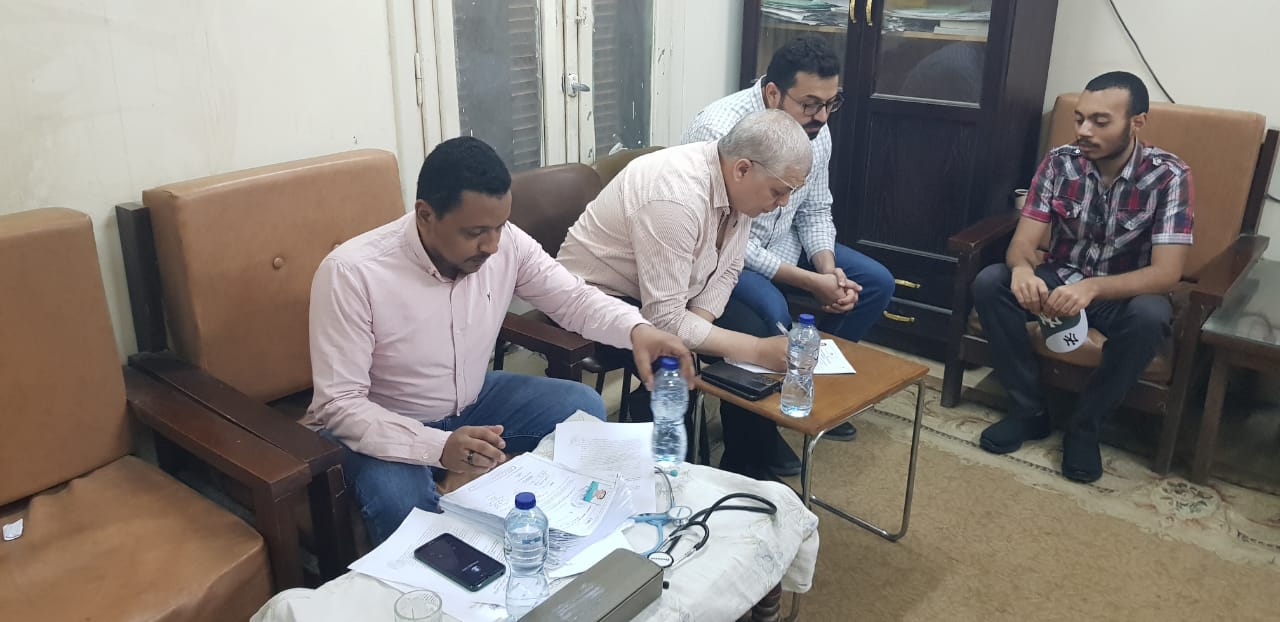 جامعة سوهاج تجري الكشف الطبي على الطلاب الجدد من ذوي الإعاقة