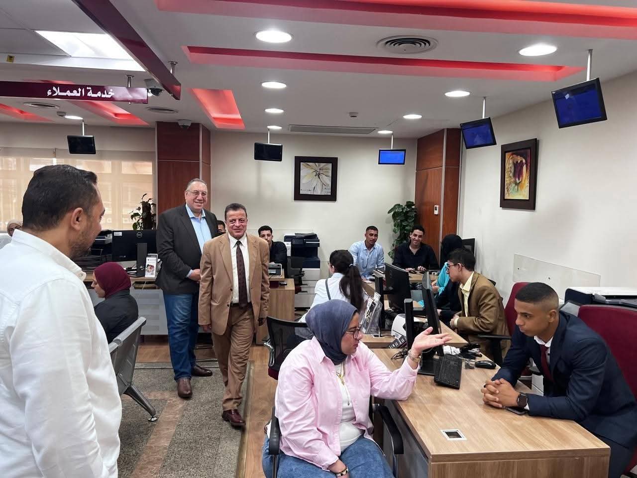 جامعة المنوفية تنظم تدريب محاكاة مصرفي بمقر بنك مصر لـ140 مشاركًا