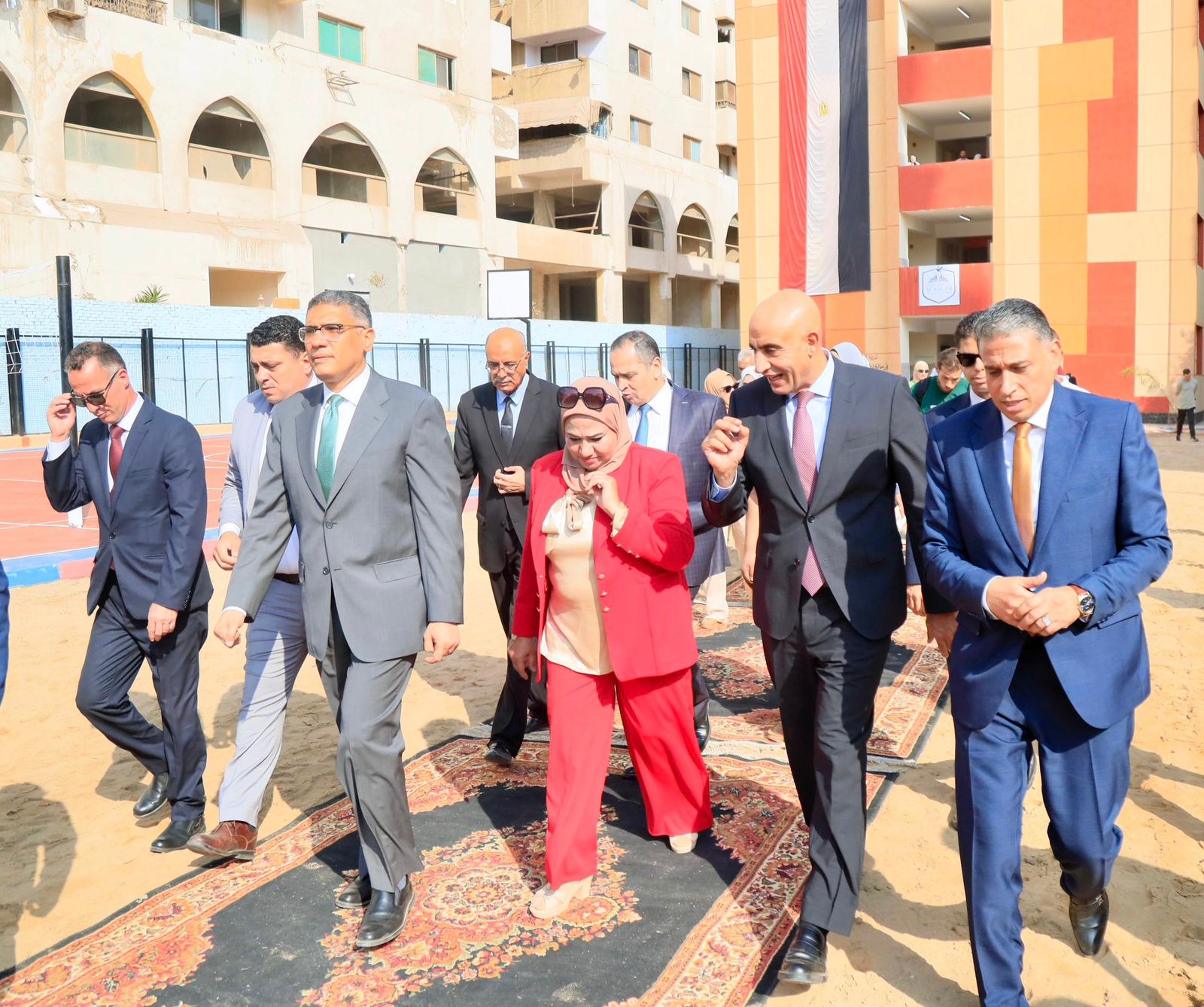وزير التربية والتعليم يفتتح مدارس جديدة بالجيزة