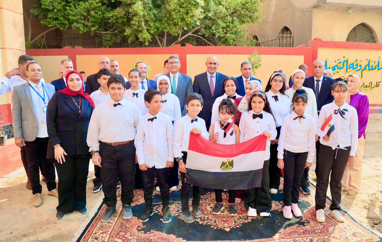 وزير التربية والتعليم يفتتح مدارس جديدة بالجيزة