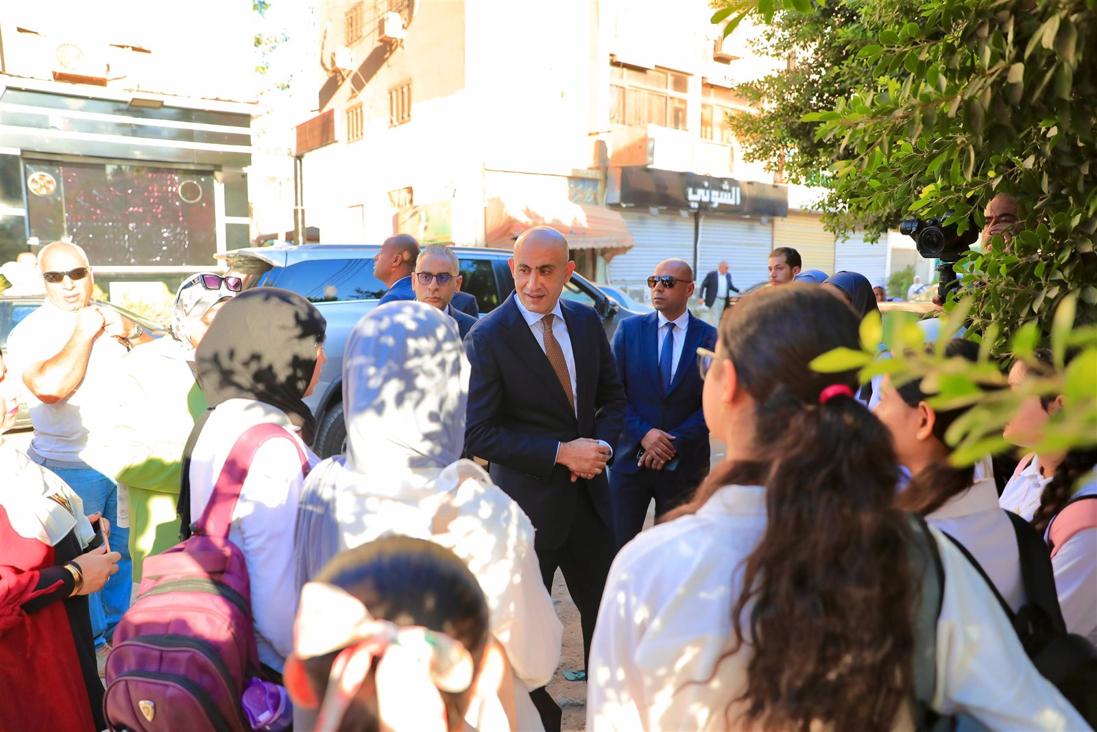 وزير التربية والتعليم يتفقد مدارس القليوبية