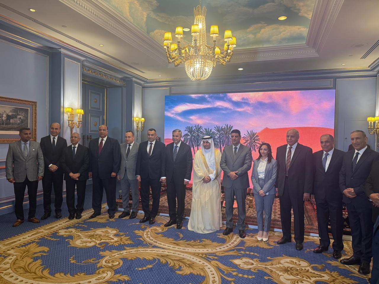 رئيس جامعة دمنهور يشارك في احتفال اليوم الوطني السعودي 95 بالإسكندرية