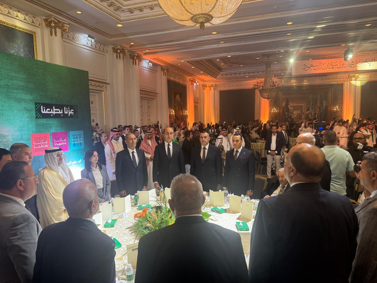 رئيس جامعة دمنهور يشارك في احتفال اليوم الوطني السعودي 95 بالإسكندرية