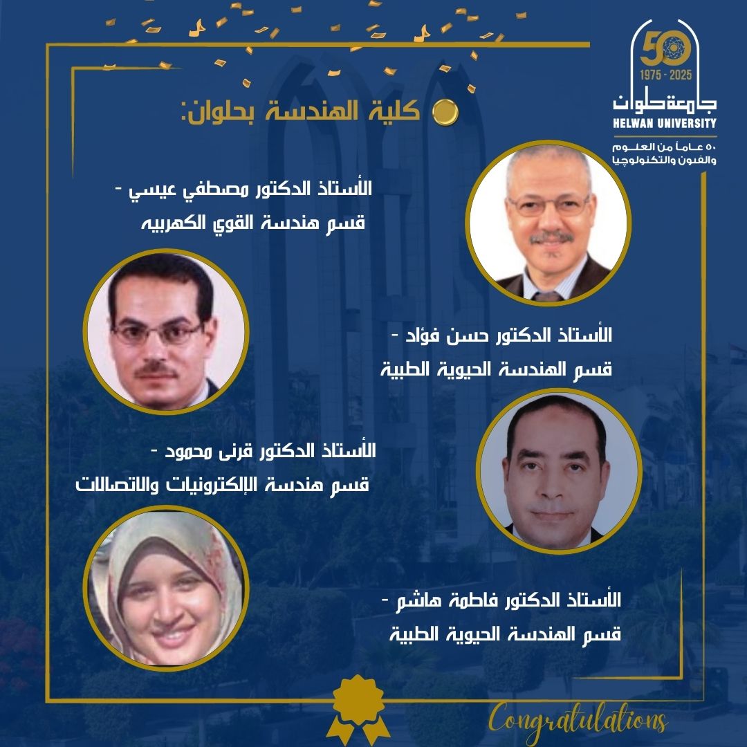 العلماء المُدرجين بقائمة ستانفورد لأعلى 2% من العلماء الأكثر استشهادًا على مستوى العالم