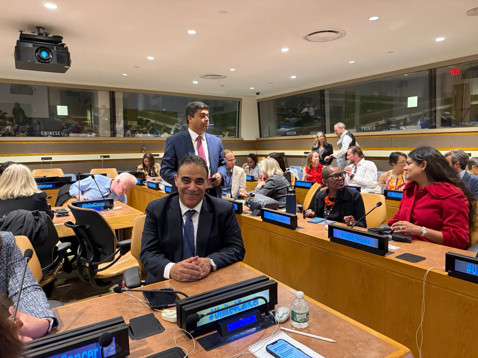 جامعة عين شمس تعرض تجربة مصر الرائدة في مكافحة السرطان أمام الأمم المتحدة