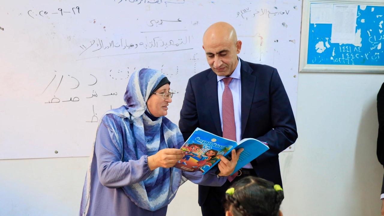 وزير التربية والتعليم يتفقد مدارس المنيا