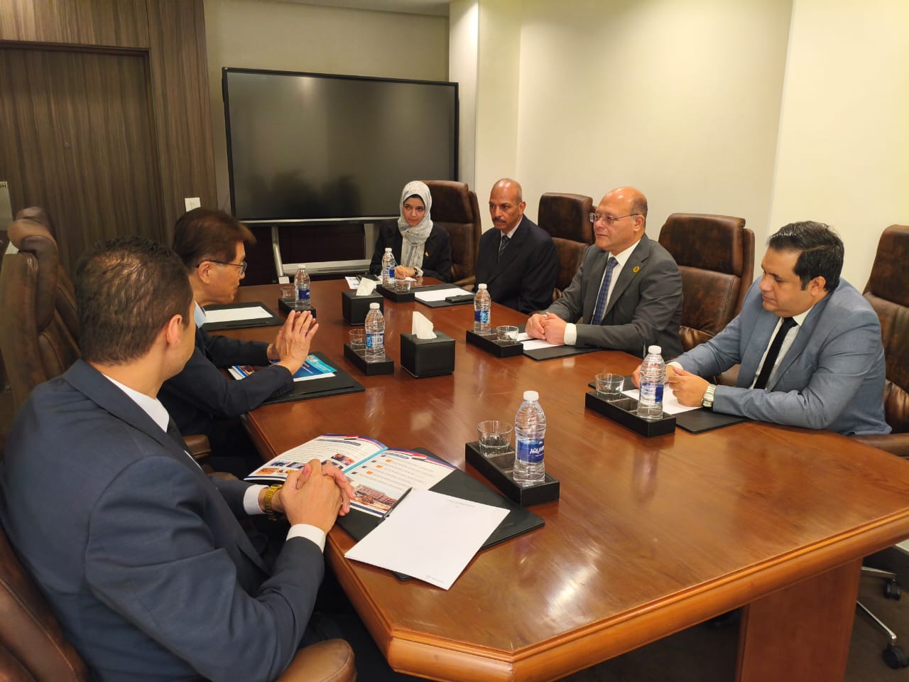 جامعة سوهاج تعقد شراكة دولية مع جامعة ووسونج الكورية