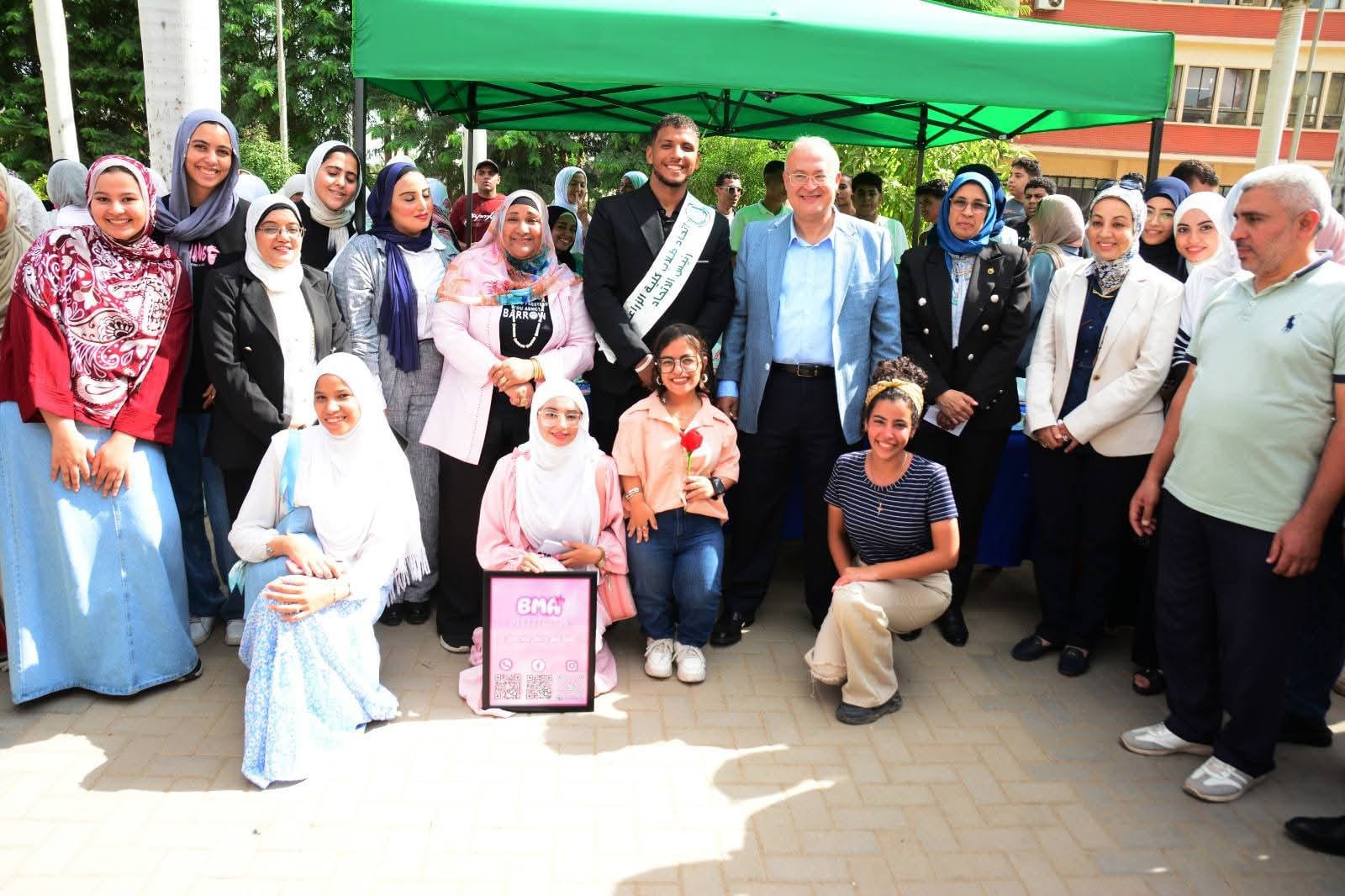 جامعة عين شمس تحتفل باستقبال طلاب كلية الزراعة الجدد