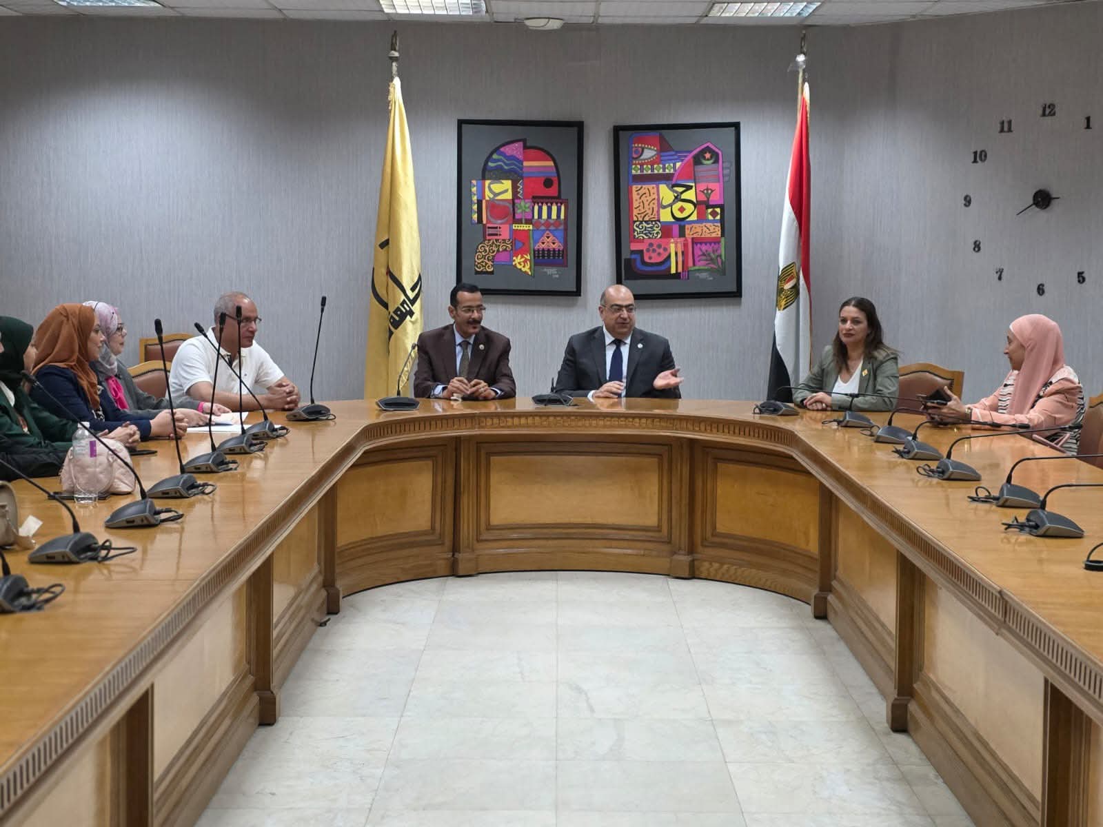 جامعة حلوان تحتفل بإنجاز وطني في محو الأمية