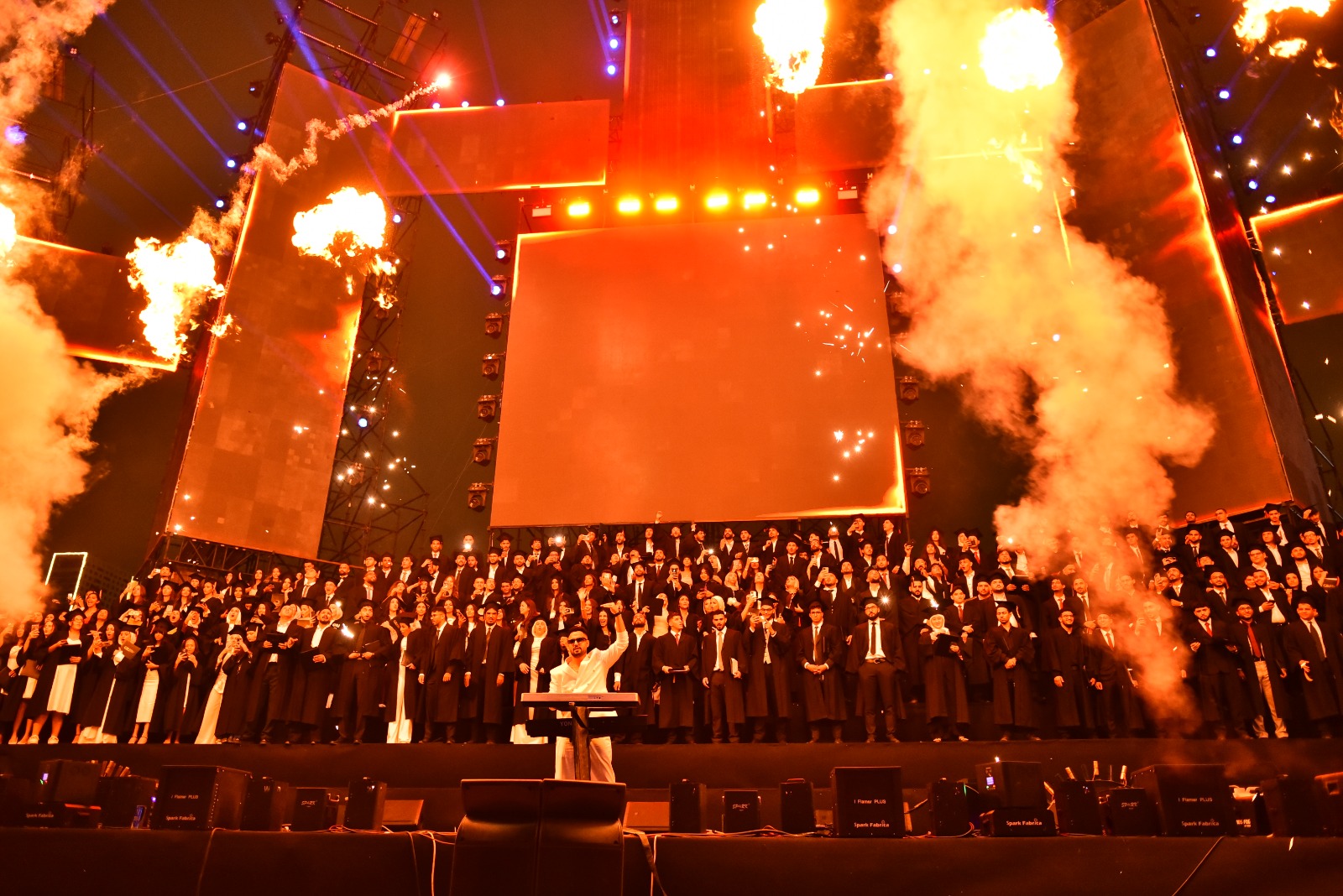 احتفالية تخرج الدفعة الثالثة من الجامعة الألمانية الدولية GIU في العاصمة الإدارية