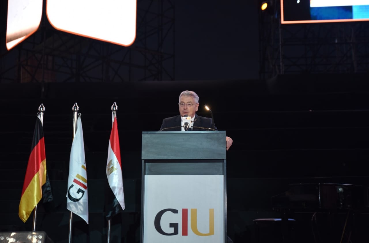 احتفالية تخرج الدفعة الثالثة من الجامعة الألمانية الدولية GIU في العاصمة الإدارية