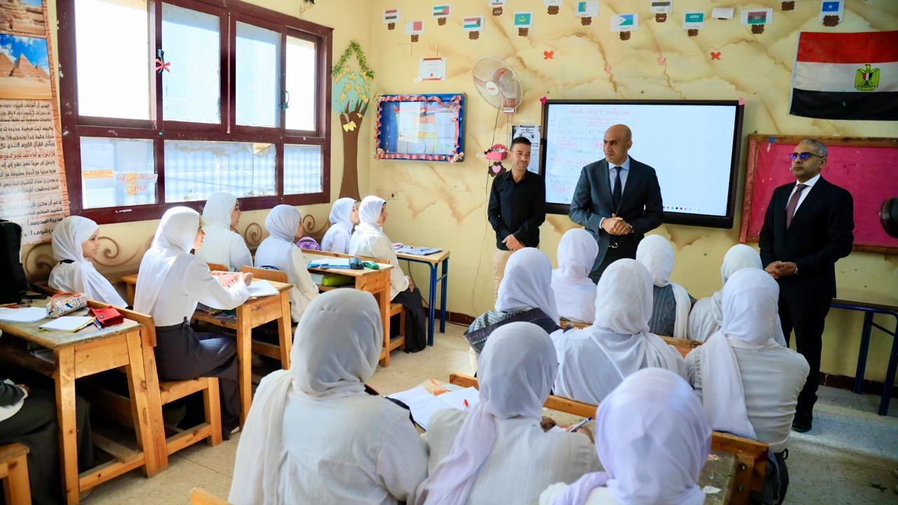وزير التربية والتعليم يتابع سير العملية التعليمية بمحافظة الفيوم 