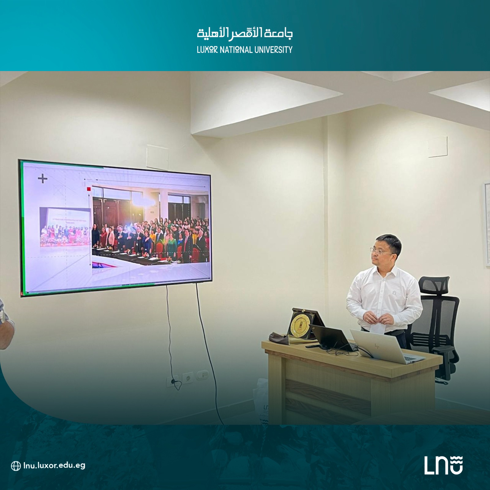 جامعة الأقصر الأهلية تستقبل وفدًا من جامعة فيتنام الوطنية