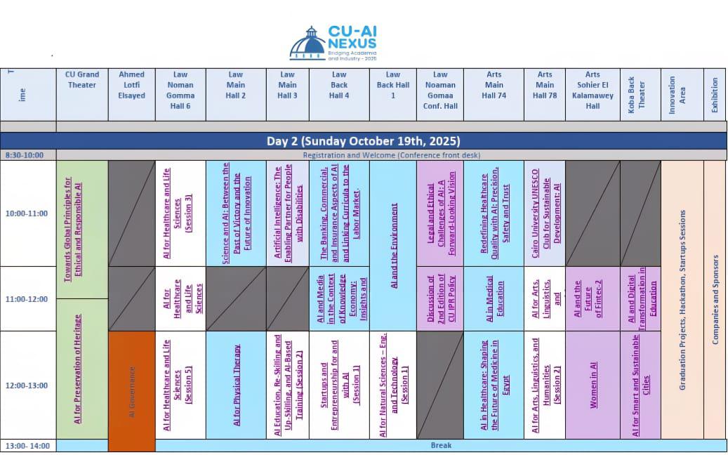 جامعة القاهرة تعلن تفاصيل أجندة مؤتمرها الدولي الأول للذكاء الاصطناعي